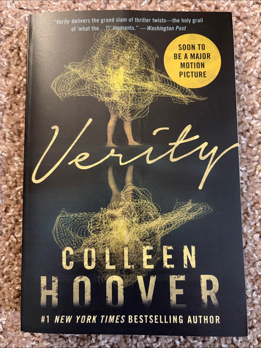 Verity book by Colleen Hoover